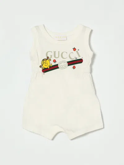 Gucci Babies' Romper Kids  In White