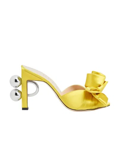 GUCCI GUCCI ROSE HEELED SANDALS