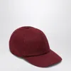 Gucci Rosso Ancora Gg Fabric Baseball Cap Women
