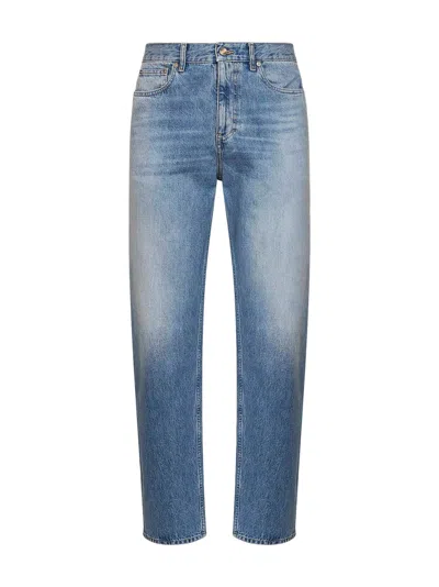 Gucci Rosso Ancora Jeans In Blue