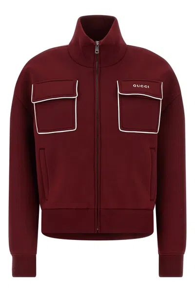Gucci ' Rosso Ancora' Sweatshirt In Red