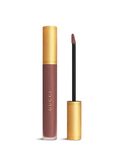 Gucci Rouge A Levres Liquidematte Lipstick In Isabel Rosewood