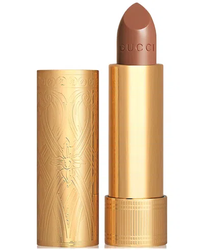 Gucci Rouge A Levres Long-lasting Satin Lipstick In 104 - Penny Beige