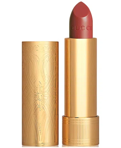 Gucci Rouge A Levres Long-lasting Satin Lipstick In 202 - Moira Sienna