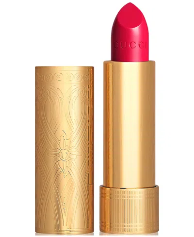 Gucci Rouge A Levres Long-lasting Satin Lipstick In 401 - Three Wise Girls