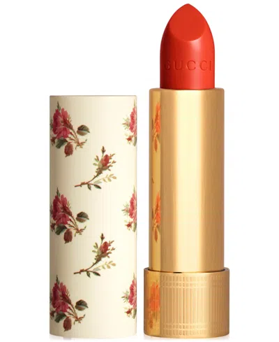 Gucci Rouge A Levres Voile Sheer Lipstick In 302 - Agatha Orange