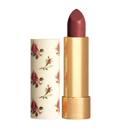 Gucci Rouge À Lèvres Voile Sheer Lipstick In Brown