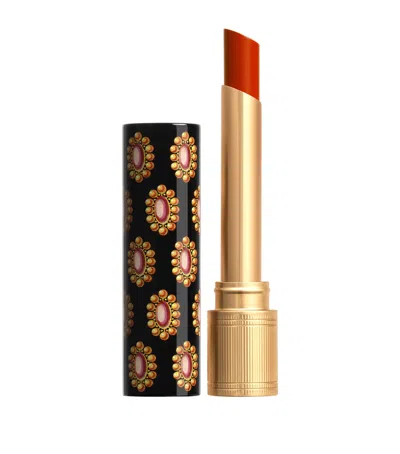 Gucci 's Rouge De Beauté Brillant Glow & Care Lip Colour In Orange