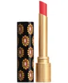 Gucci Rouge De Beaute Brillant Glow & Care Lipstick In 411 - Emmy Petal