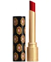 Gucci Rouge De Beaute Brillant Glow & Care Lipstick In 517 - Abbie Maroon Red