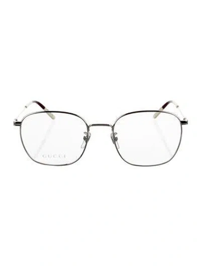 Pre-owned Gucci Round Eyeglasses In Neutral