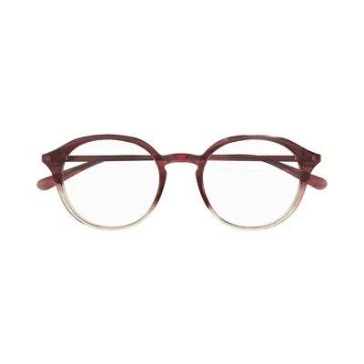 Pre-owned Gucci Round Eyeglasses 'red' | Women's Size Onesize