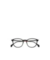 Gucci Round Frame Flat Mirror In Black