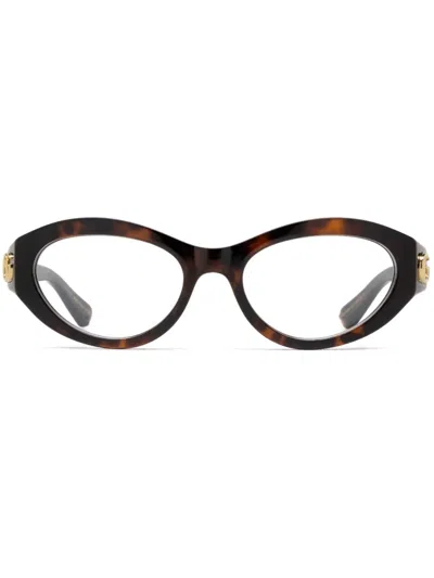 Gucci Round-frame Glasses In Black