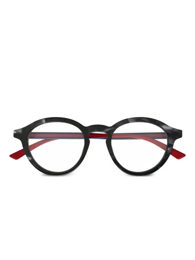 Gucci Round-frame Glasses In Black