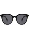 Gucci Round-frame Glasses In ブラック