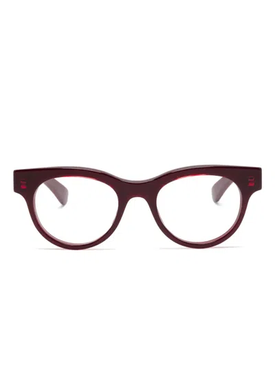 Gucci Brille Mit Rundem Gestell