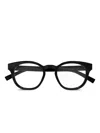 Gucci Round-frame Glasses In Black