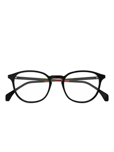 Gucci Round-frame Glasses In Black