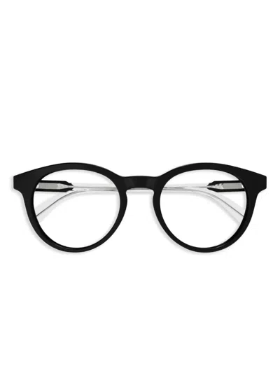 Gucci Round-frame Glasses In Black