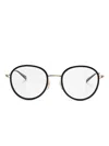 Gucci Round-frame Glasses In Black