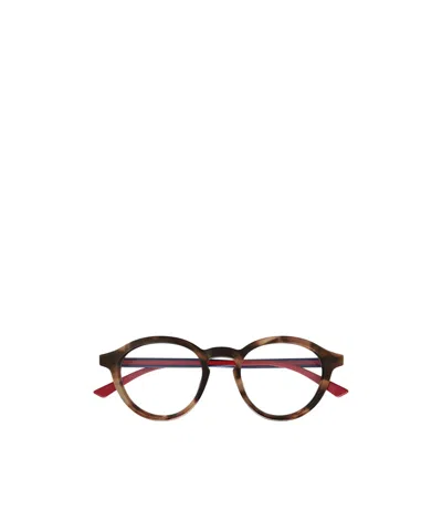 Gucci Round-frame Glasses In Black