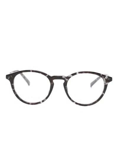 Gucci Round-frame Glasses In Black