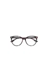 Gucci Round-frame Glasses In Black