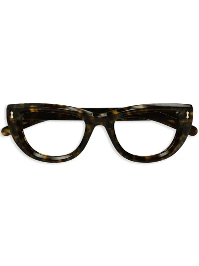 GUCCI ROUND-FRAME GLASSES