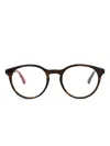 Gucci Round-frame Glasses In Black