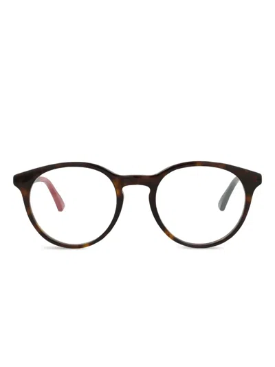 Gucci Round-frame Glasses In Black