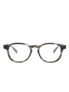 Gucci Round-frame Glasses In Brown