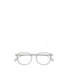 Gucci Round-frame Glasses In Gray