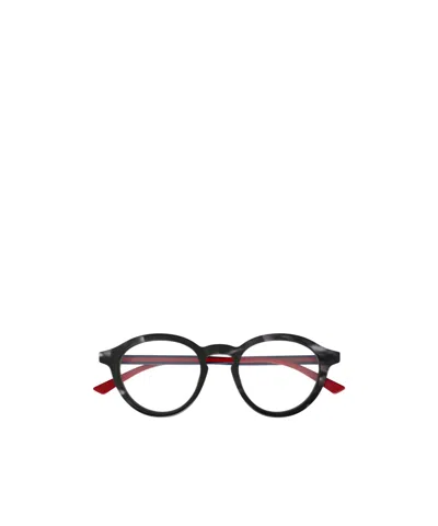 Gucci Round-frame Glasses In Green