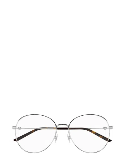 Gucci Round Frame Glasses In Neutral