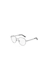Gucci Round-frame Glasses In Metallic