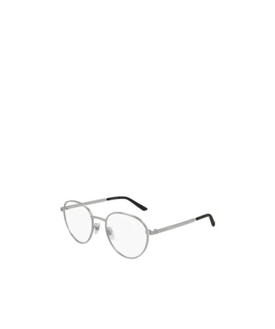 Gucci Round-frame Glasses In Metallic