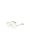 Gucci Round-frame Glasses In White