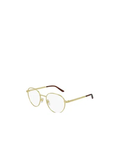 Gucci Round-frame Glasses In White