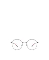 Gucci Eyewear Round Frame Glasses In White
