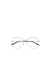 Gucci Round Frame Glasses In White