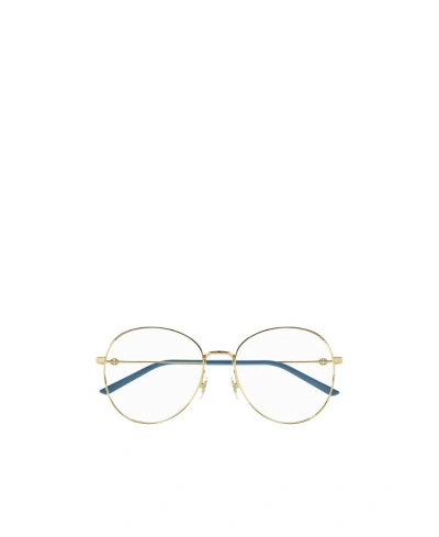 Gucci Round Frame Glasses In White