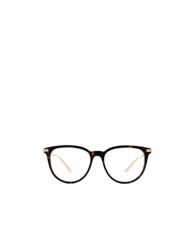Gucci Round-frame Optical Glasses In Black