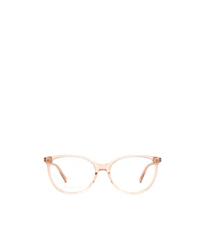 Gucci Round Frame Optical Glasses In White