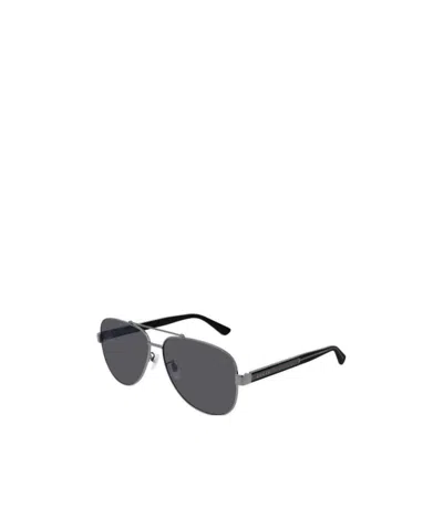 Gucci Round-frame Sunglasses In Black