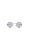 Gucci Round-frame Sunglasses In Blue