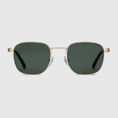 Gucci Round Frame Sunglasses In Gold