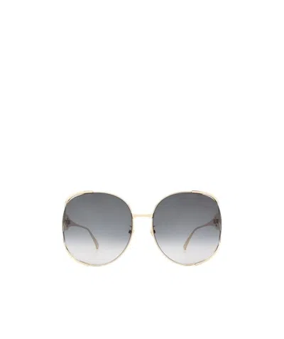GUCCI GUCCI EYEWEAR OVERSIZED METAL SUNGLASSES