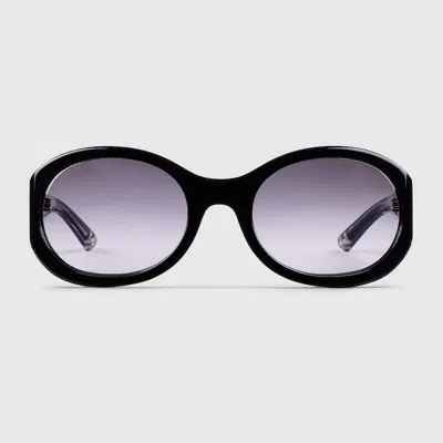 GUCCI GUCCI ROUND FRAME SUNGLASSES