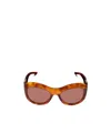 Gucci Round Frame Sunglasses In Multi